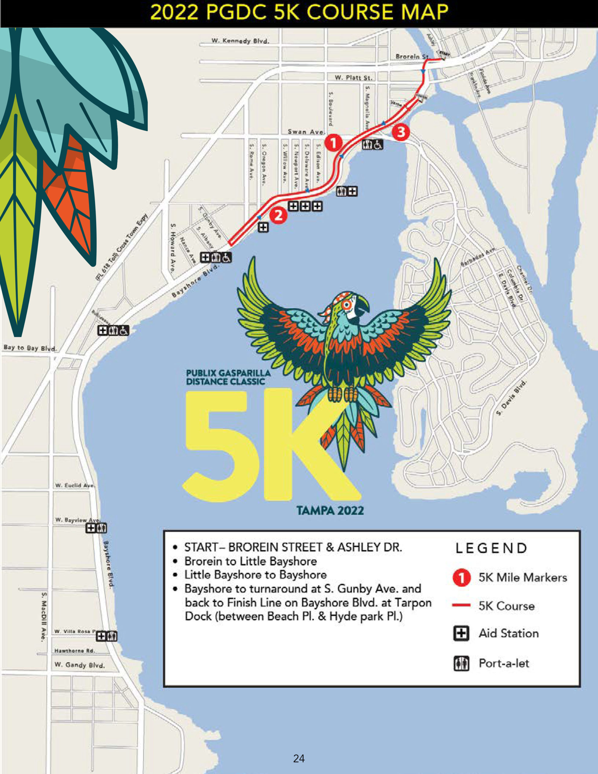 2022 5K Course Map