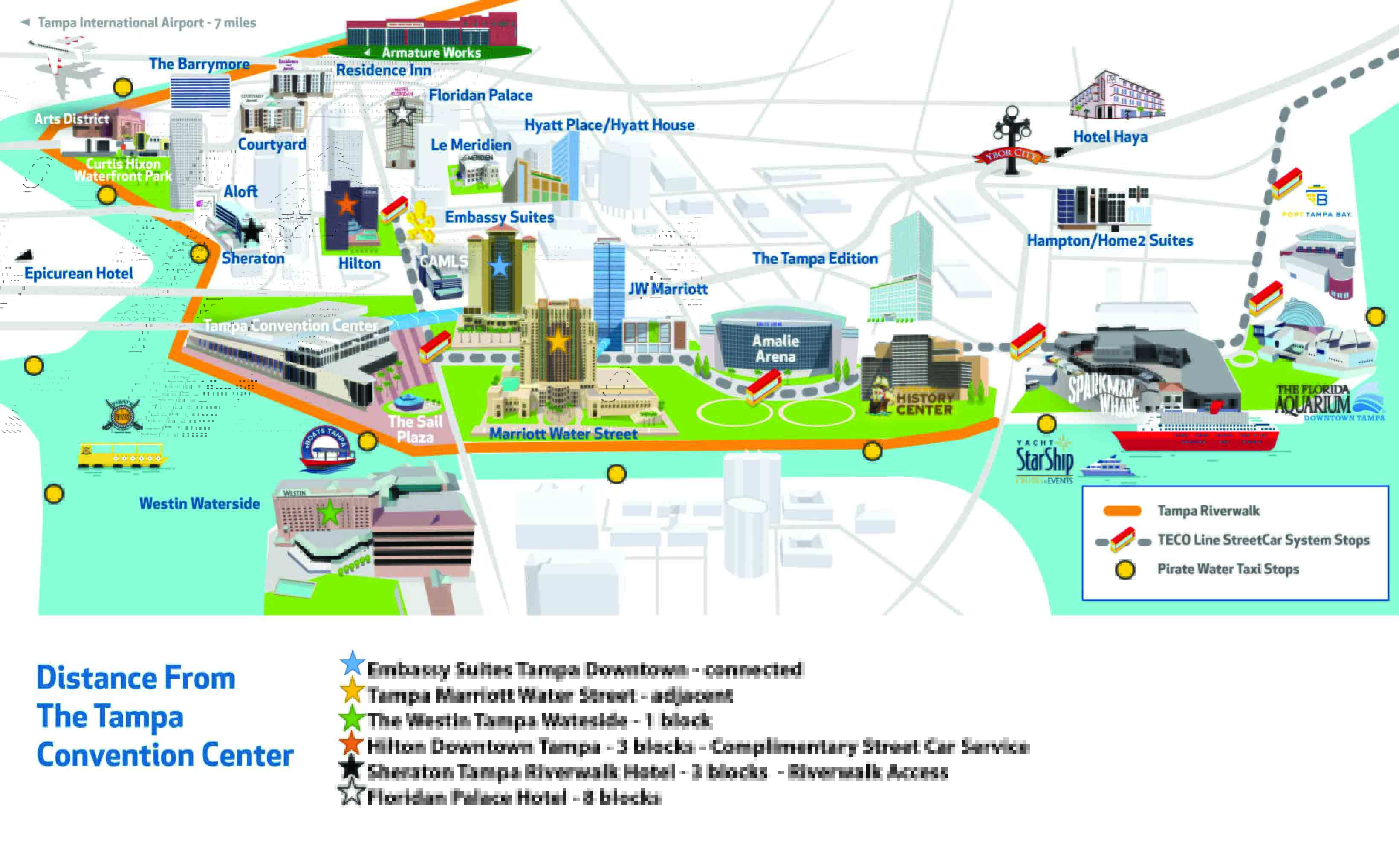 GDCA Hotel Map
