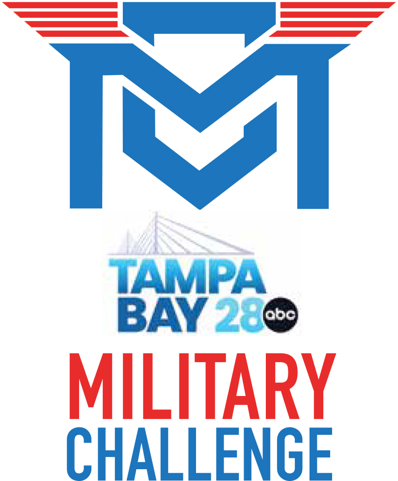 2026 Military Challenge Vertical logo