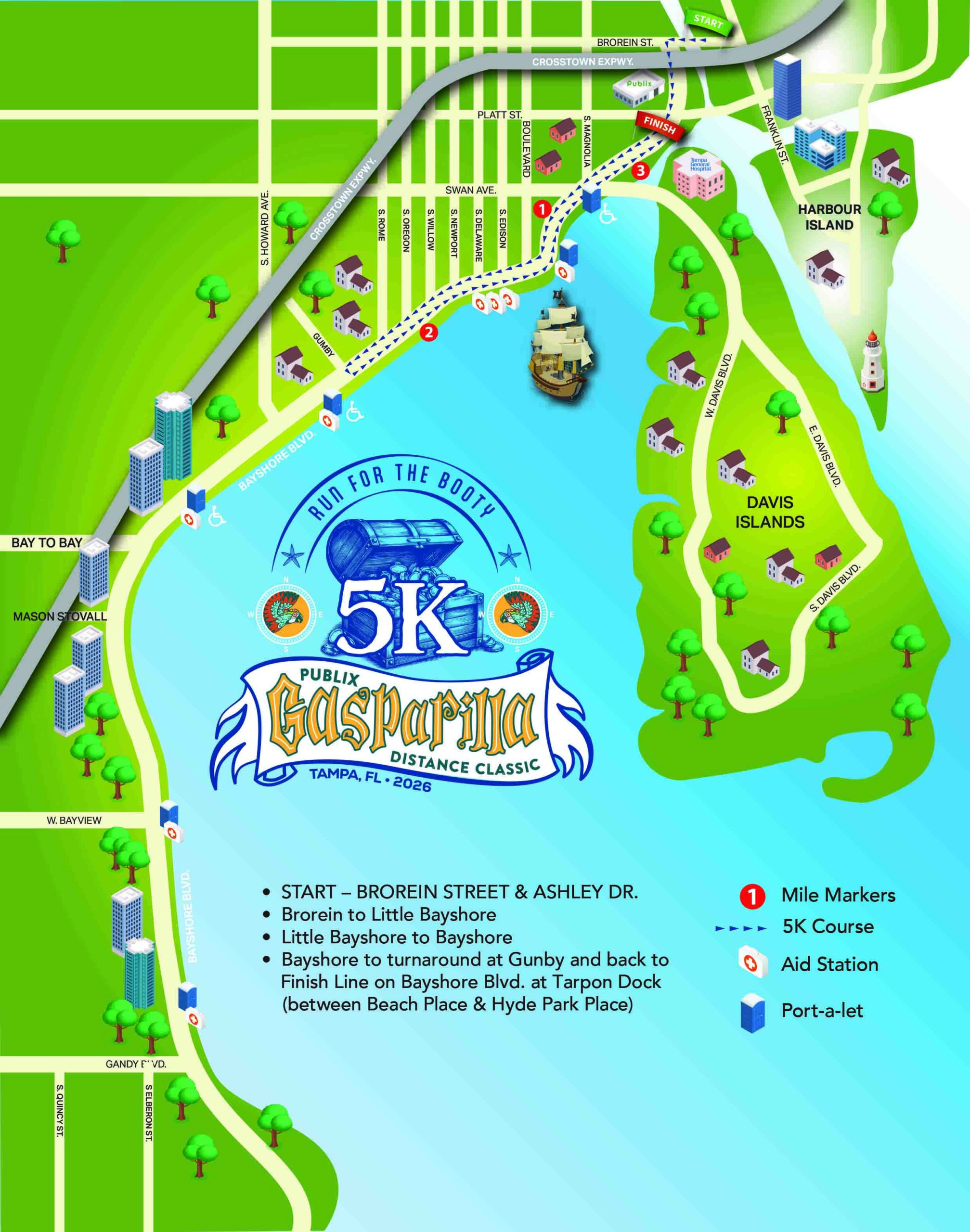 5K COURSE MAP